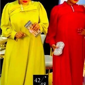 Neo spring lemon green maxi dress